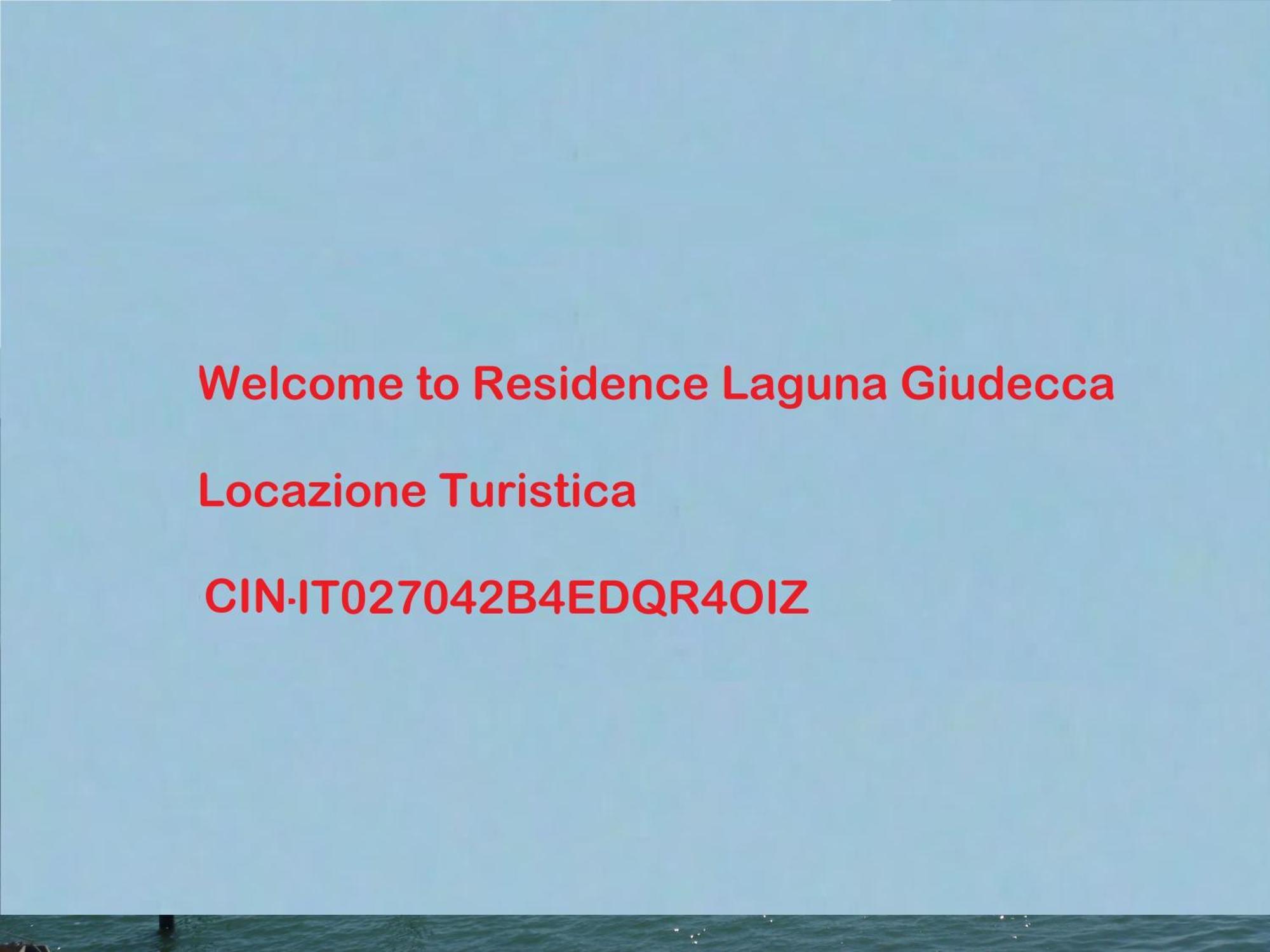 Residence Laguna Giudecca Venedig Exteriör bild